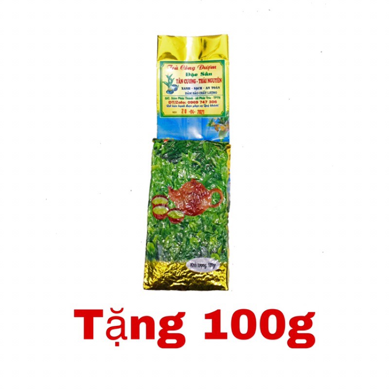 [Mua 1 Tặng 1] -Trà Xanh Thái Nguyên-100g[CÔNGĐƯỢM]Trà Móc Câu Tân Cương Đặc Sản