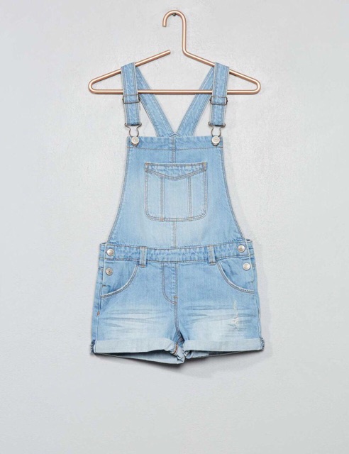 Quần short yém jeans Kiabi xuất Pháp