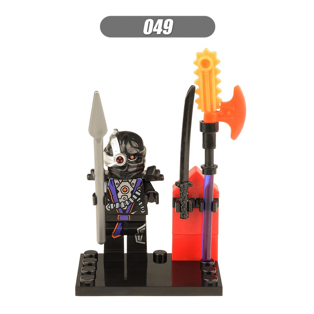 Minifigures Ninjago SS3 Các Mẫu Nhân Vật Jay Garmadon Jane Kai X043 - X050