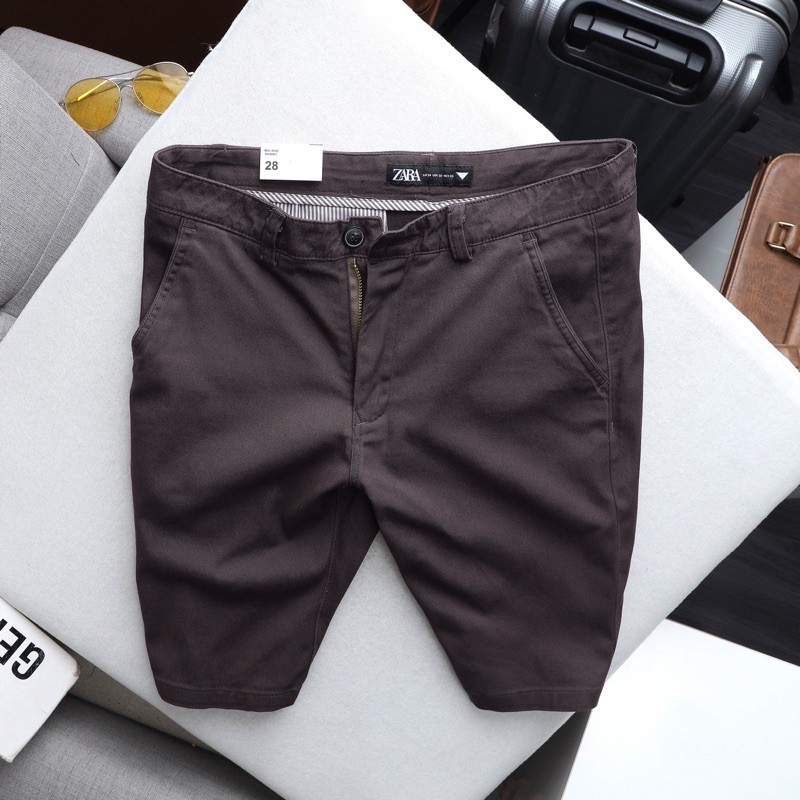 [FREESHIP] Quần short kaki [ZARA] [BAO ĐỔI TRẢ] nguyên bản, không ra màu | BigBuy360 - bigbuy360.vn