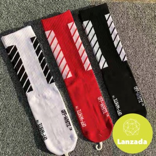 Tất vớ off white cổ cao ( ảnh thật)