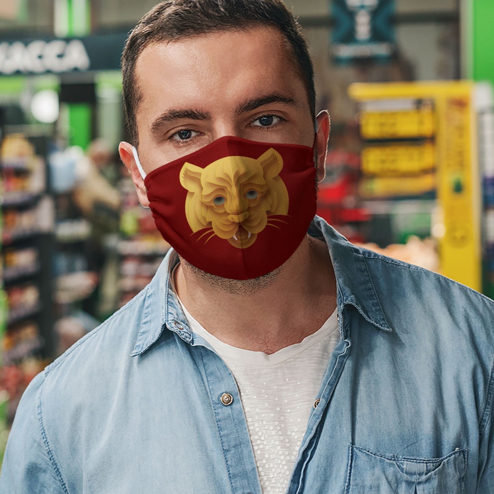 Khẩu trang happy new year 2022 chúc mừng năm mới nhâm dần tết tài lộc may mắn cát tường CARTWELL bảo vệ toàn diện không