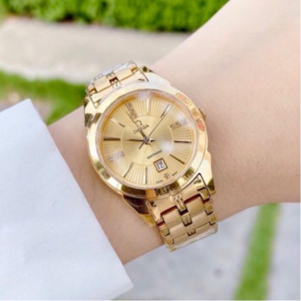 [Siêu Phẩm] Đồng hồ Nam (nữ) OMEGA-802 dây đúc mặt chống xước, chống nước cực tốt | BigBuy360 - bigbuy360.vn