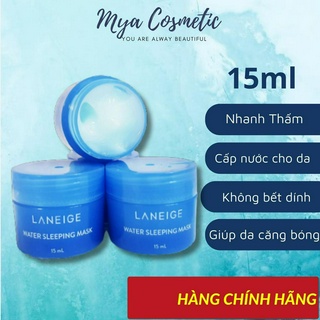 Mặt nạ ngủ Laneige Water Sleeping Mask 15ml dưỡng ẩm cấp nước cho da Mya Cosmetic