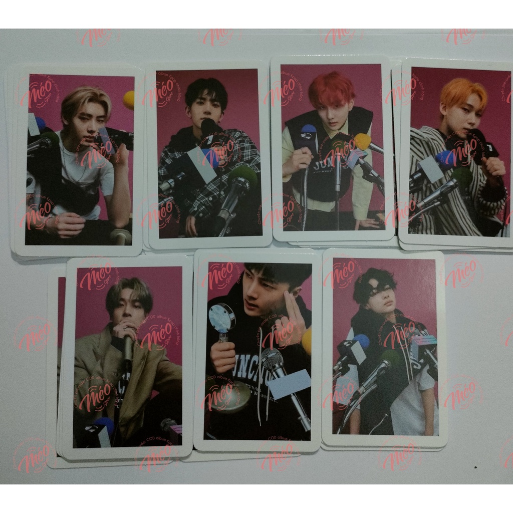 Có sẵn card pre ảnh nhóm Enhypen hàng của Synnara