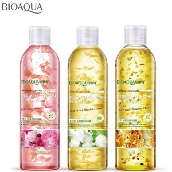 Sữa tắm sáng da cánh hoa Tươi Bioaqua Shower Gel 250ml