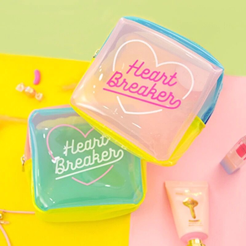 Bentoy Jelly Cosmetic Bag For Make up Waterproof Patchwork Travel Wash Case Women Pouch Lucency Travel Toiletry Bag Swee