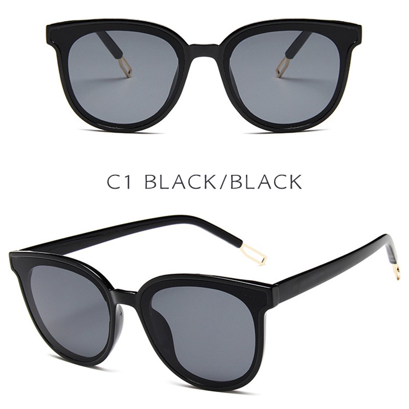 Kính mát mắt mèo màu sắc phong cách retro Hàn Quốc thời trang unisex