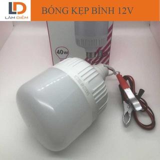 BÓNG ĐÈN LED KẸP BÌNH ẮC QUY 12V