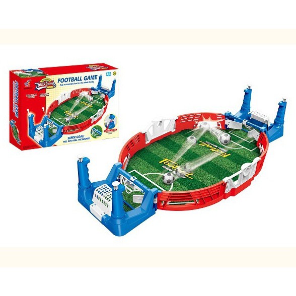 Bộ Đồ Chơi Bóng Đá Thu Nhỏ Trên Bàn – Đồ Chơi Đá Banh Trẻ Em Gia Đình - Football Table Sport - Super Game