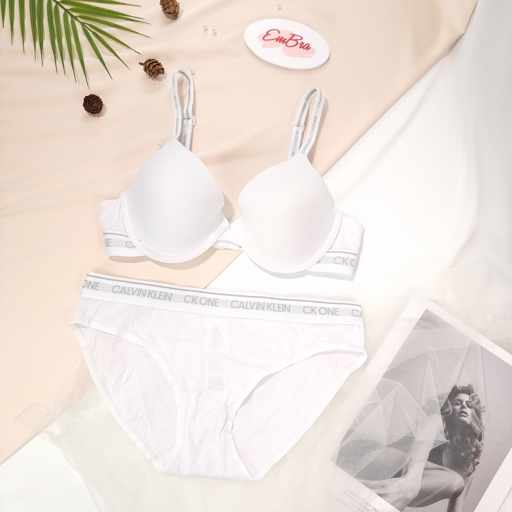 Bộ đồ lót nữ Embra CK mỏng có gọng EBB54