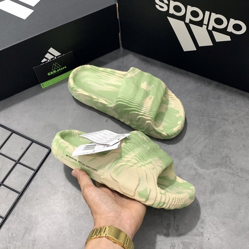 DÉP ADIDAS ADILETTE 22 CHUẨN CAO CẤP LOANG CAMO - Hàng Xịn Full Box Hot Trend