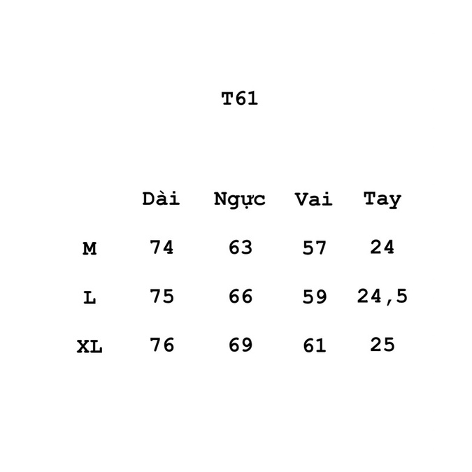 Áo phông ngắn tay kẻ ngang form rộng Unisex T61