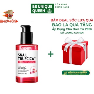 Tinh chất Serum Some By Mi ốc sên đen mờ sẹo lõm - sẹo mụn phục hồi da Some By Mi Snail Truecica Miracle Serum 50ml