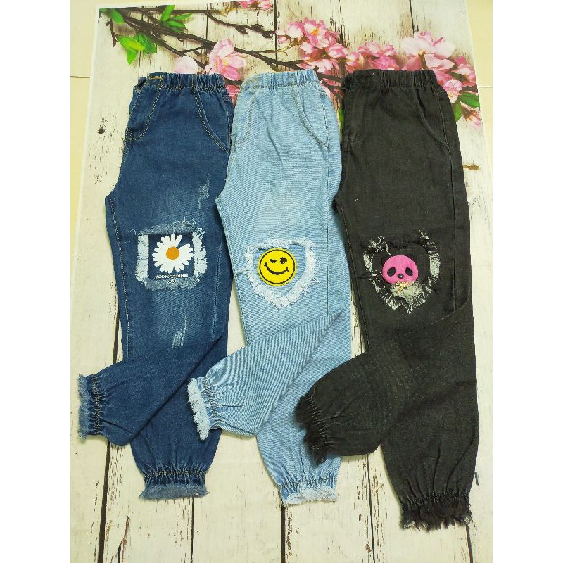 combo 2 quần baggy jean rách tua lai | BigBuy360 - bigbuy360.vn