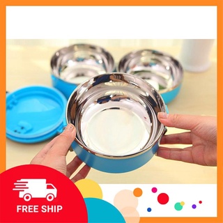 [FREE SHIP] HỘP ĐỰNG CƠM 3 TẦNG