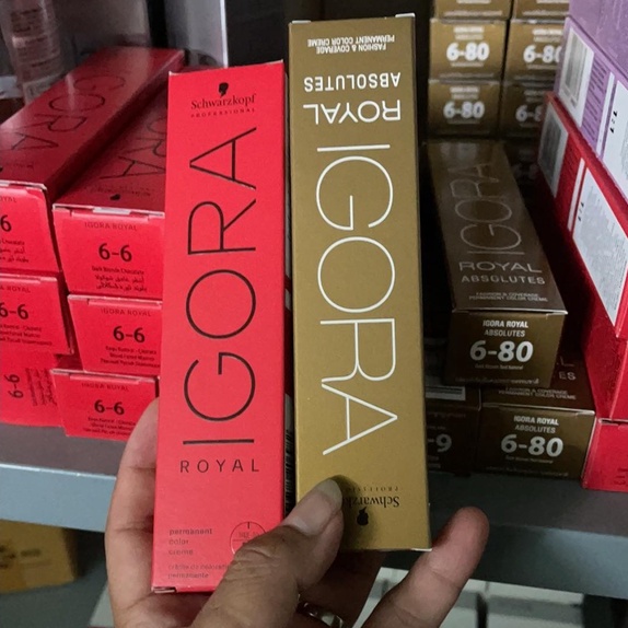 Màu nhuộm tóc cao cấp Schwarzkopf Igora Royal 60ml