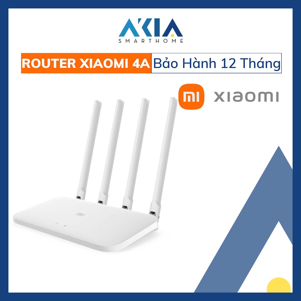 Bộ Phát Sóng WiFi Xiaomi Router 4A Siêu Mạnh 2 Băng Tần 2.4G 5G - Hàng Chính Hãng Bảo Hành 12 Tháng