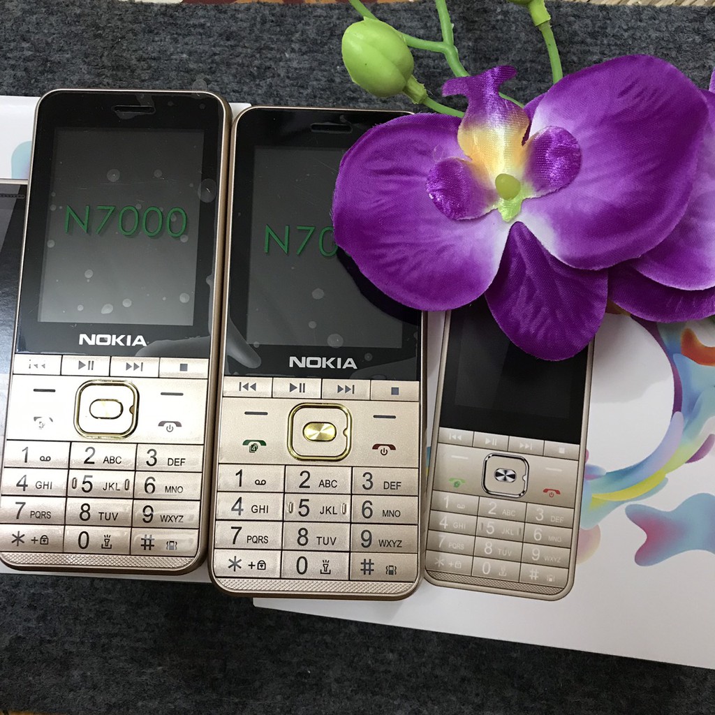 Điện Thoại 4 Sim Nokia N700  Phím lớn - Pin Khủng , bảo hành 12 tháng