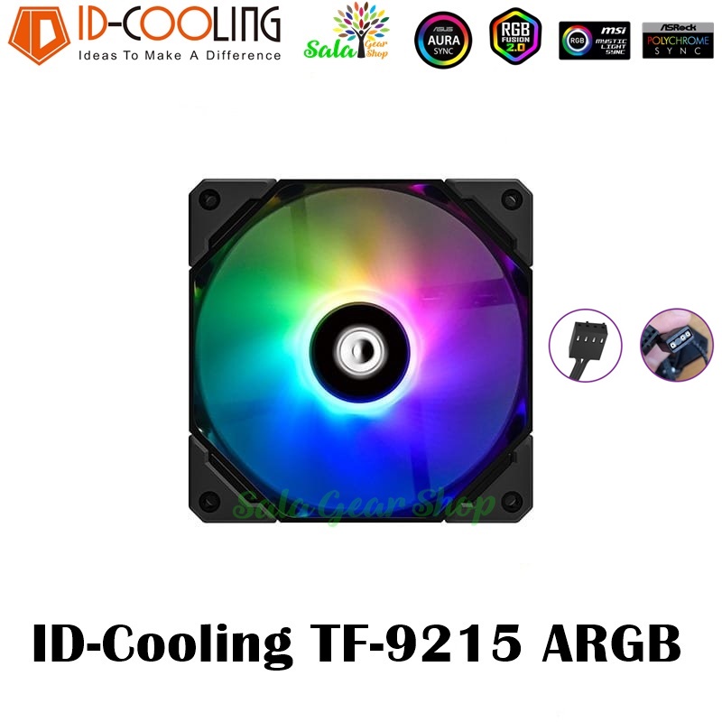 Quạt Fan Case 9cm ID-Cooling TF-9215 ARGB