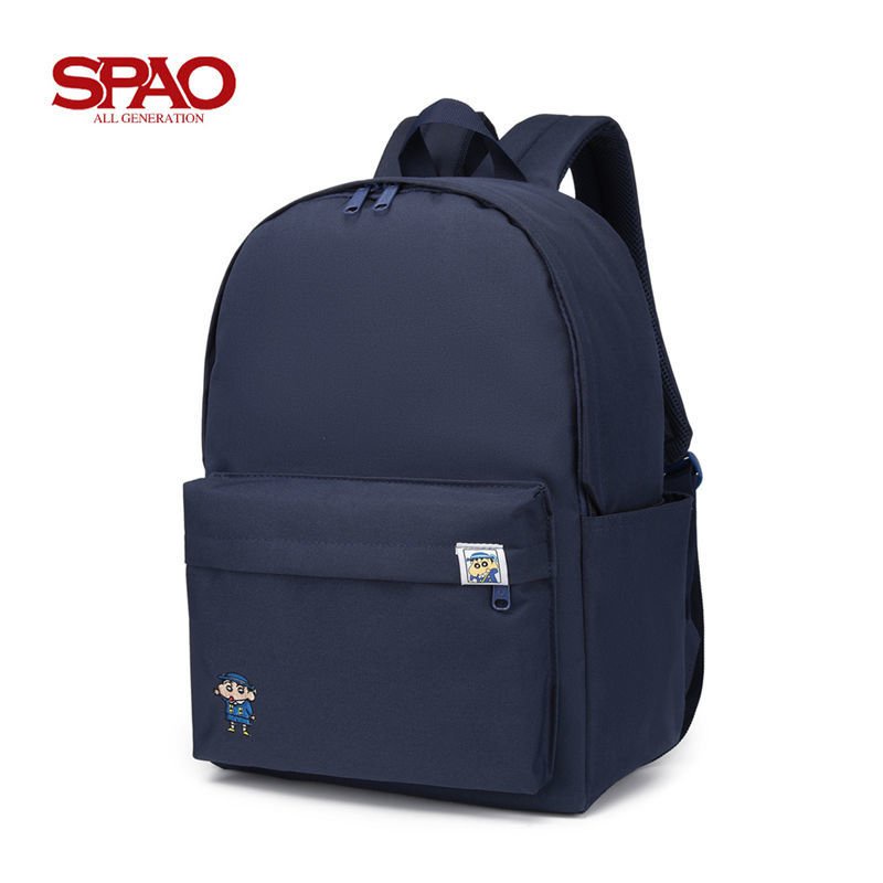 SPAO Balo Đi Học 21 Năm Họa Tiết Cậu Bé Bút Chì Shin-Chan Dễ Thương Phong Cách Hàn Quốc Cho Học Sinh/Du Lịch