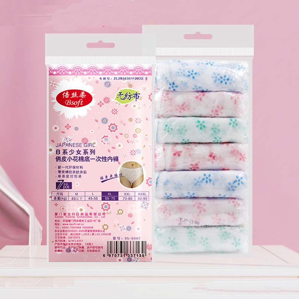 OCEANMAP Set 7 Quần Lót cotton Tinh Khiết Khử Trùng Cho Phụ Nữ Mang Thai