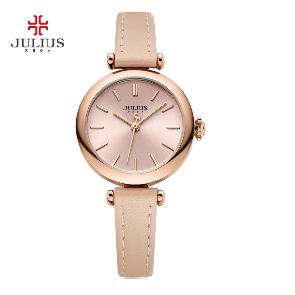 [Mã BMLTA50 giảm 10% đơn 150K] Đồng hồ nữ dây da Julius Ja-1018 | BigBuy360 - bigbuy360.vn