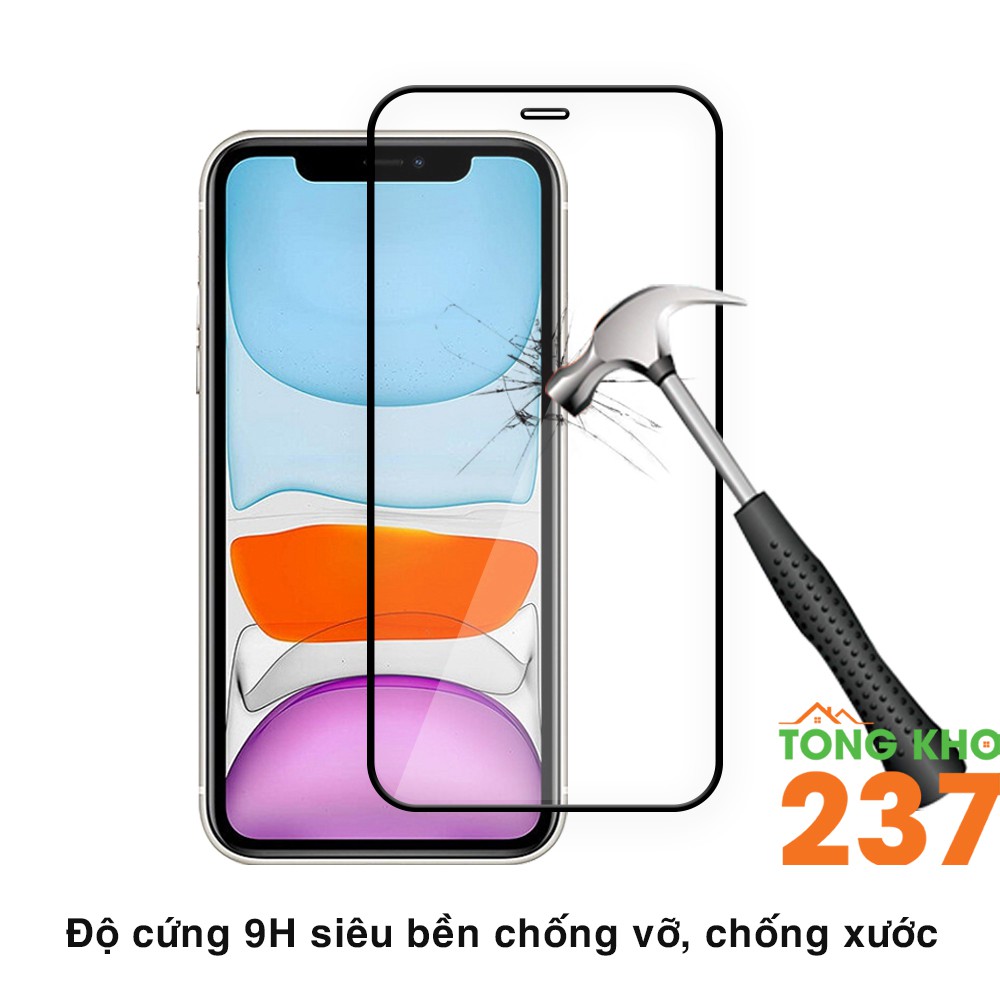 Cường lực Iphone 11 chính hãng KingKong chống va đập trầy xước bản tách hộp – Dán màn hình Iphone 11