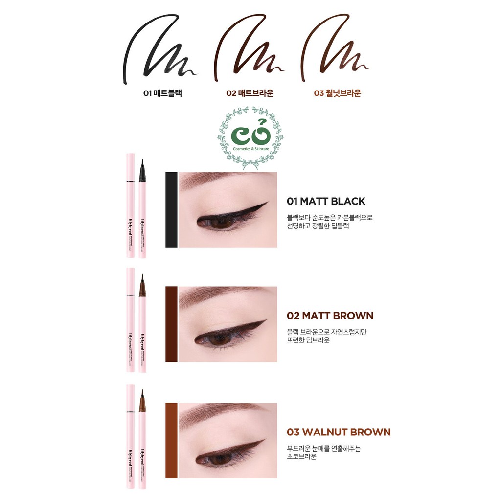 Bút Kẻ Mắt Nước Siêu Mảnh, Chống Trôi Lilybyred am9 to pm9 Survival PenLiner | BigBuy360 - bigbuy360.vn