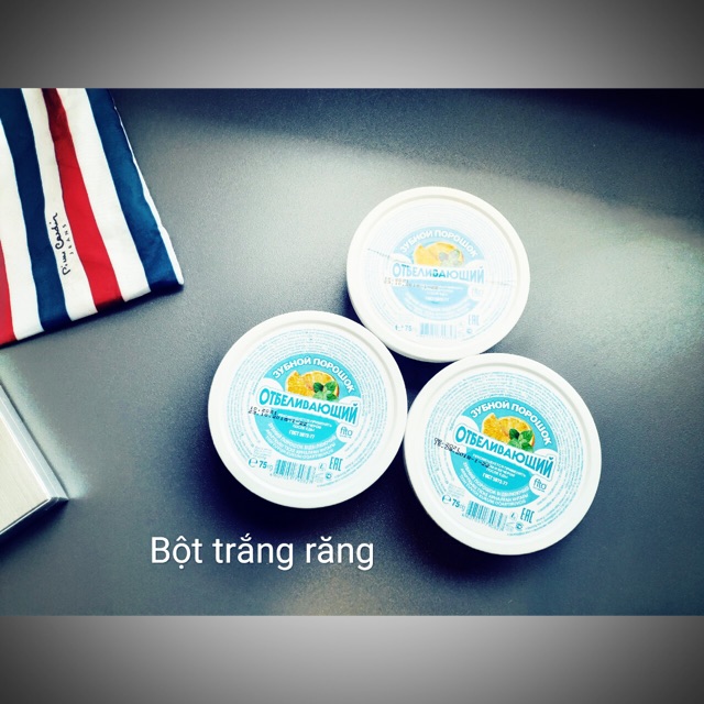 Bột trắng răng Nga