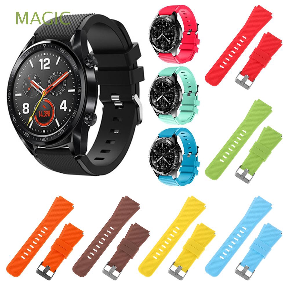 Dây Đeo Thay Thế Chất Liệu Silicon Thiết Kế Nhiều Lỗ Thời Trang Cho Huawei Watch Gt/Gt2