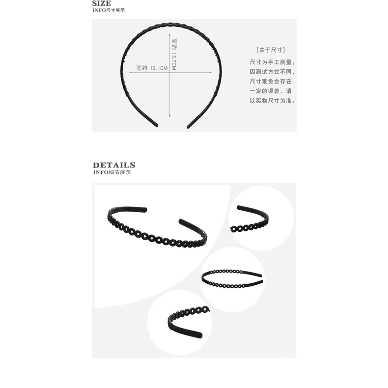 Bờm cài tóc nữ bản to phong cách hàn quốc