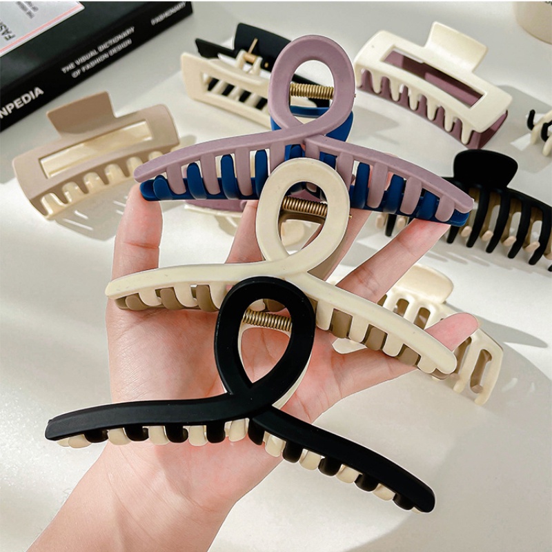 Kẹp Tóc Hình Cá Mập Nhiều Màu Sắc Phong Cách Hàn Quốc Dành Cho Nữ