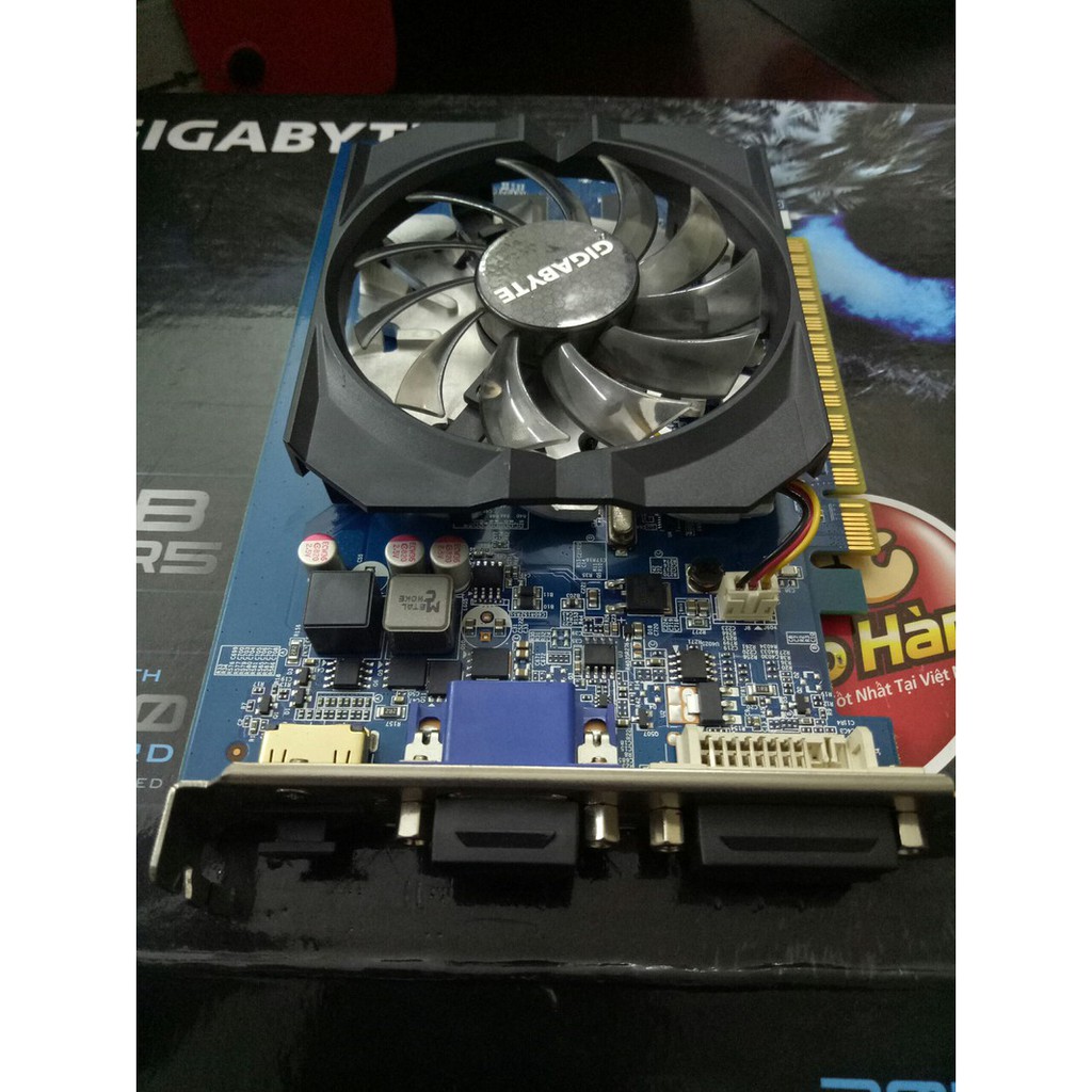 Card màn hình VGA Giga GT730 2G DDR5 siêu rẻ chiến game khủng LOL , PUBG