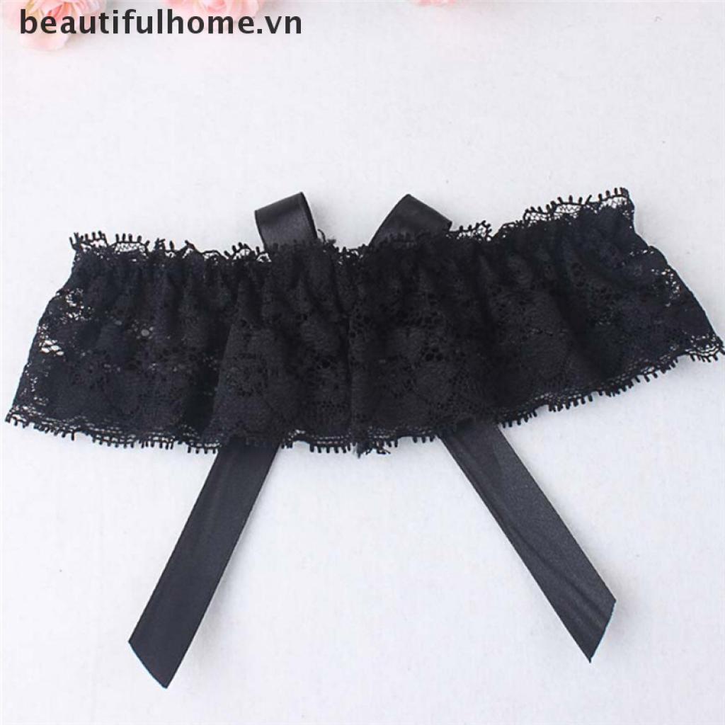 Dây Ruy Băng Ren Đeo Đùi Hình Bướm Có Thể Điều Chỉnh