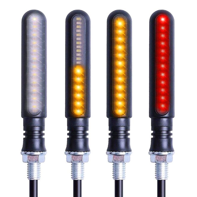 Đèn Led Xi Nhan Gắn Đuôi Xe Mô Tô Chuyên Dụng