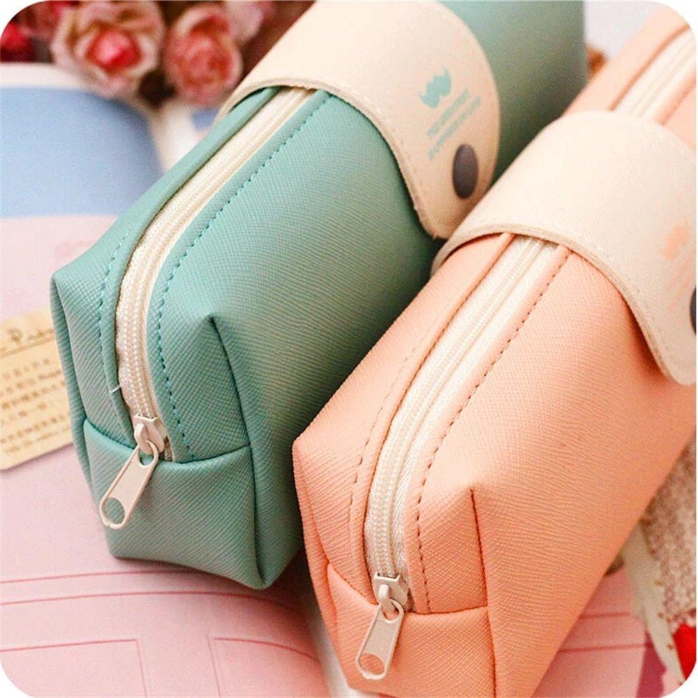 PEWANY Túi Đựng Bút Chì Màu Sắc Ngọt Ngào Phong Cách Hàn Quốc Cho Bé Gái