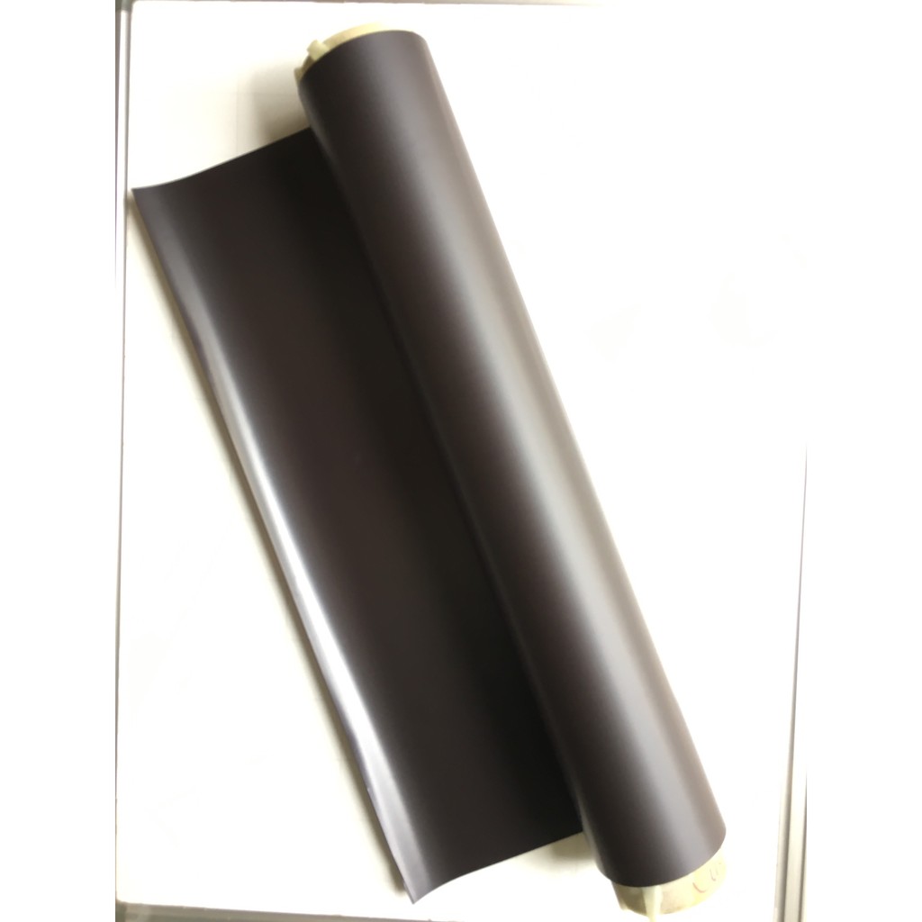 Tấm A4 0.5mm nâu nam châm dẻo, nam châm lá màu nâu hai mặt