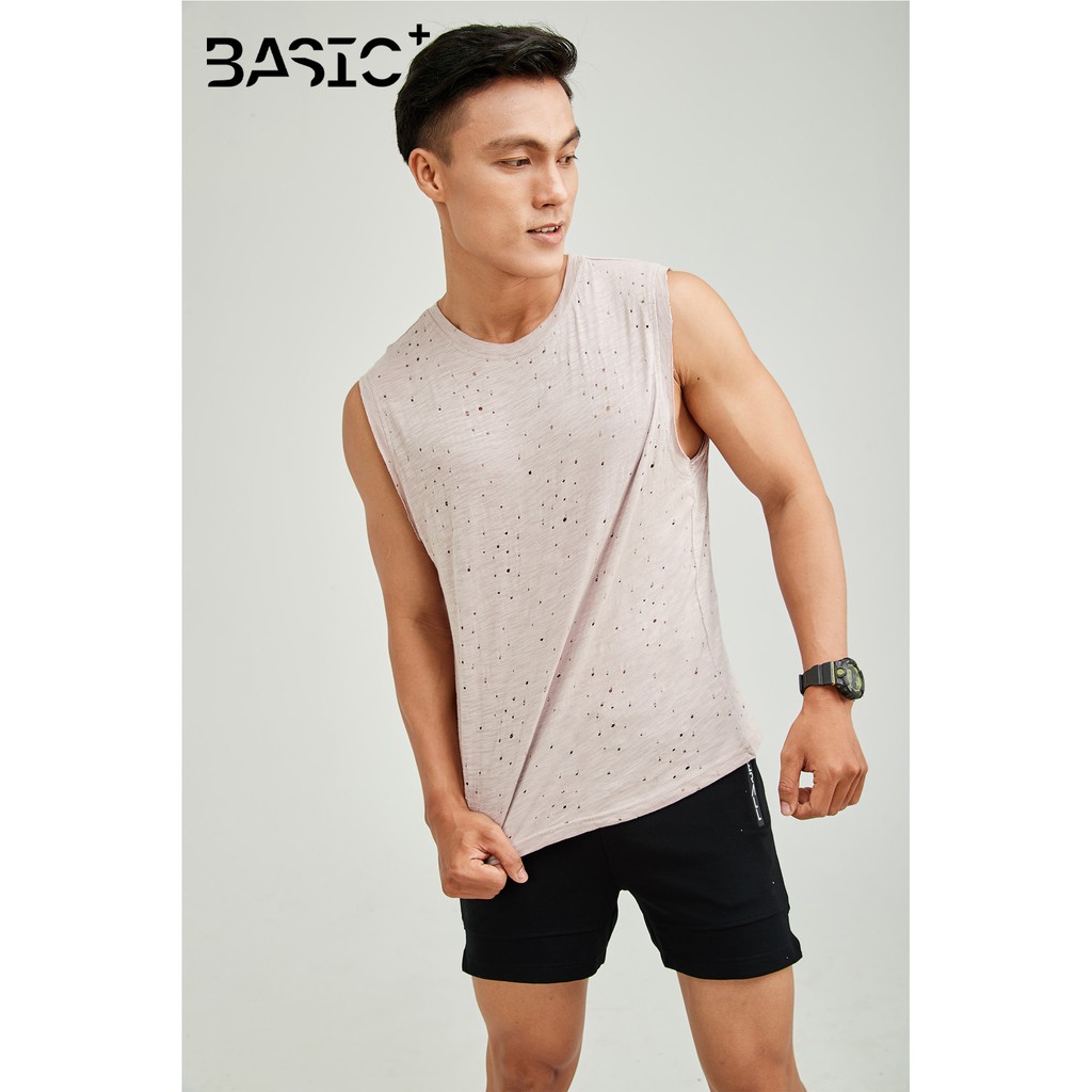 [Mã FAMALLT5 giảm 15% đơn 150K] Áo nam After All Tanktop destroy, đục lỗ, màu trơn - A03-04