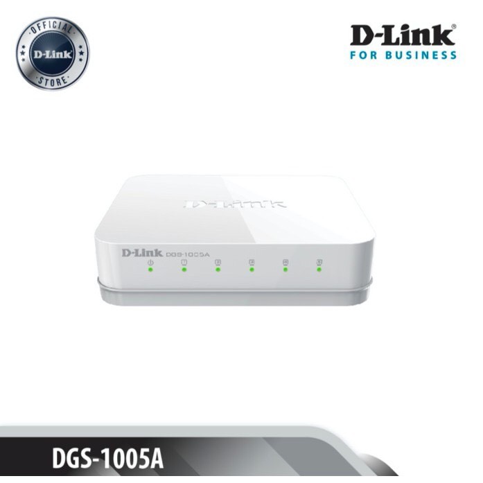 12.12 Hot Deals- D-Link Bộ chi tín hiệu mạng 5 cổng gigabit - Thiết bị chuyển mạch D-LINK DGS-1005A - Hàng Chính Hãng