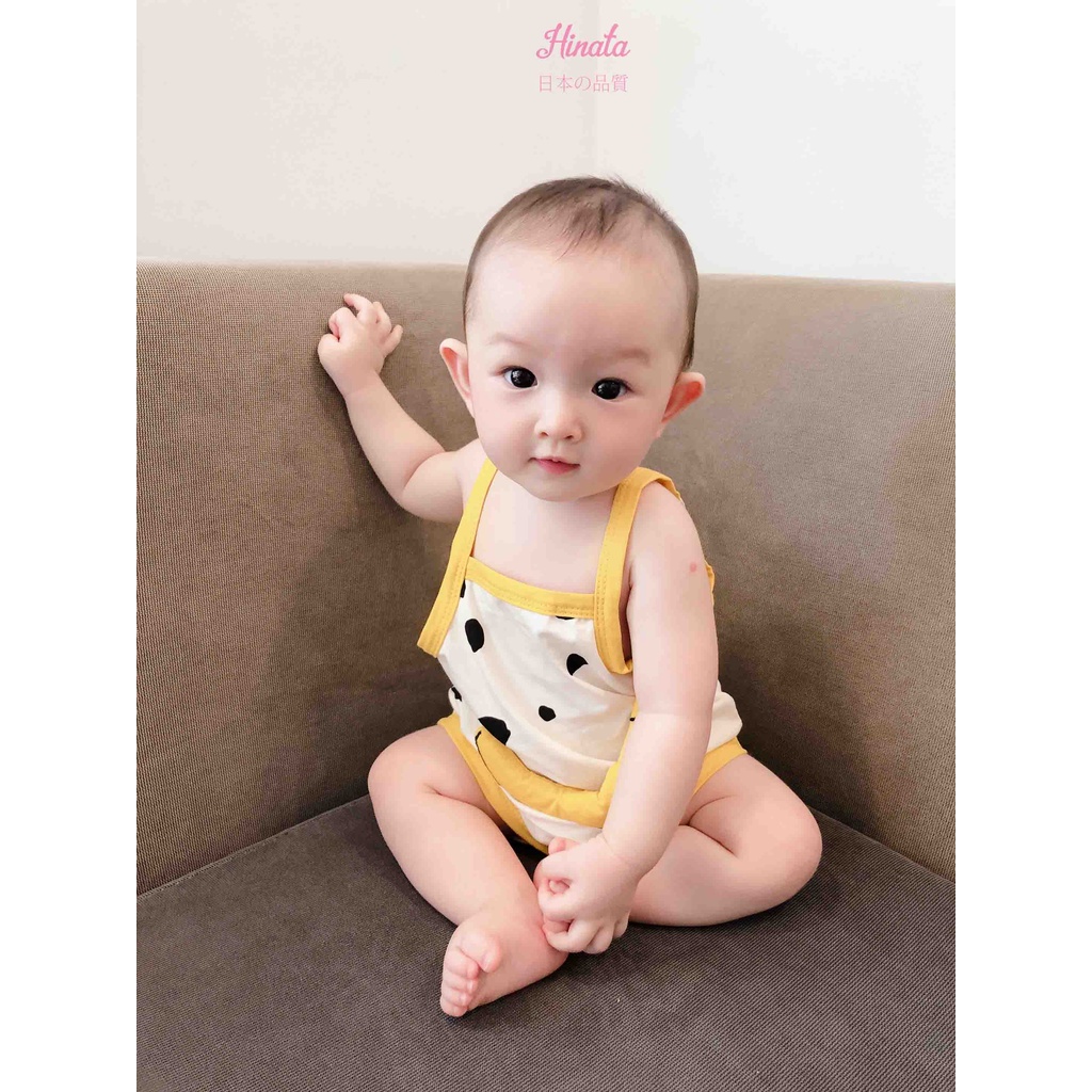 Bộ bodysuit cho bé HINATA - Chất vải thoáng khí thoải mái cho bé vui chơi cả ngày BF19