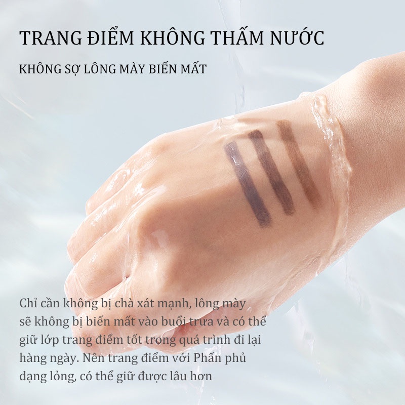 5 món trang điểm cơ bản-BB air cushion+Bảng phấn mắt 8 màu+Chì kẻ mày không thấm nước +Kẻ mắt không thấm nước +Mascara | BigBuy360 - bigbuy360.vn