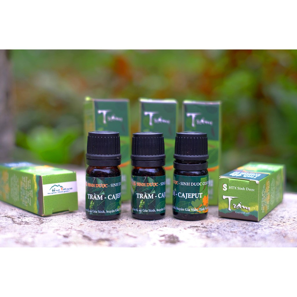 Tinh Dầu Tràm Gió Sinh Dược (5ml) -Chuyên Trị Chứng Mẩn Ngứa Do Muỗi Đốt Và Côn Trùng Cắn