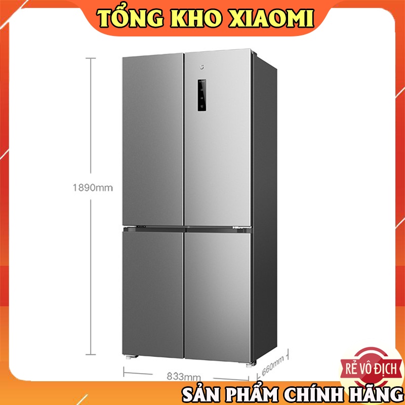 Tủ lạnh xiaomi 496L newmode có đông mềm