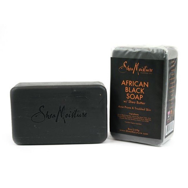 Bill US - Xà phòng đen giảm mụn lưng Shea Moisture SheaMoisture African Black Soap 230g