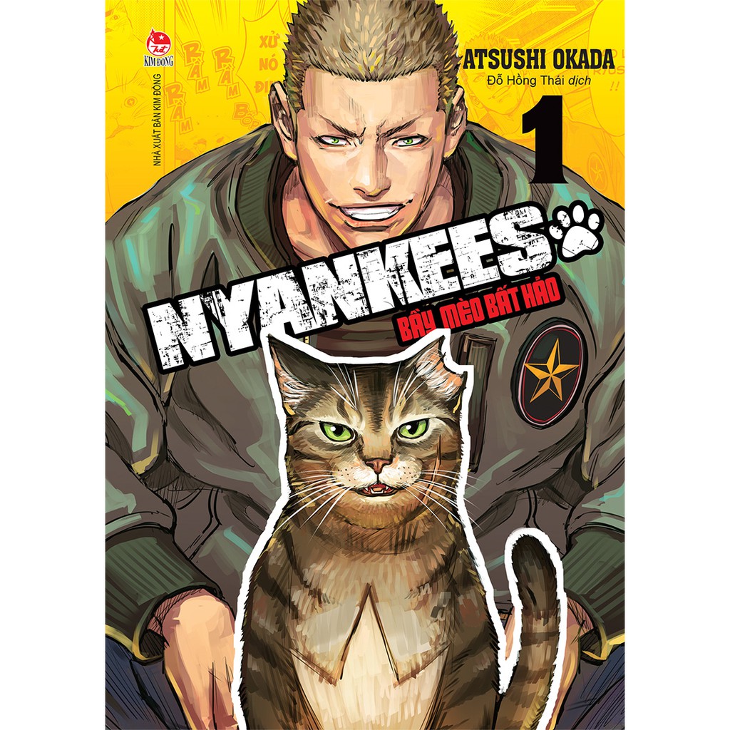 Truyện tranh - Nyankees - Bầy mèo bất hảo ( Tập 1 2 ...) Nxb Kim Đồng