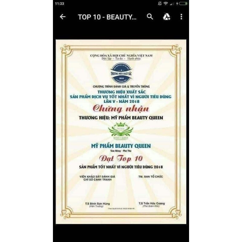 Bộ dưỡng da Beauty Queen 80k