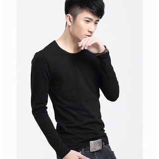 Áo thun nam body tay dài.