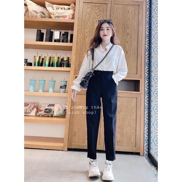 Quần tây nút lệch 99k 7862
