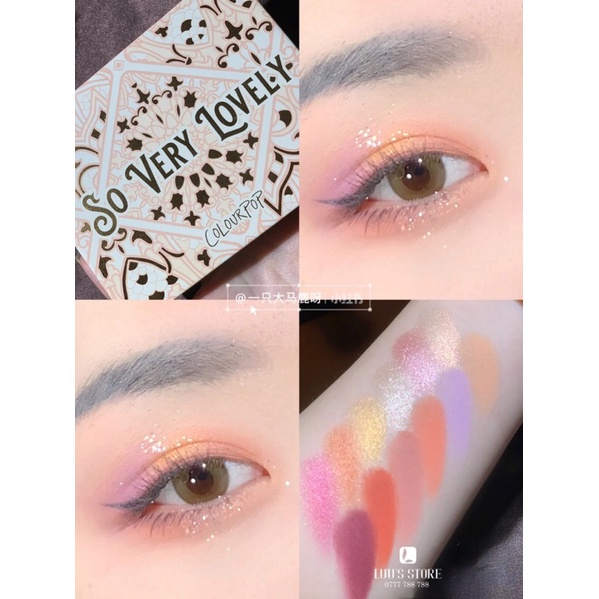 Bảng Màu Mắt Colourpop So Very Lovely